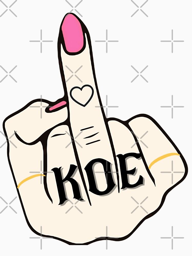 Day Gift For Koe Woman Middle Finger Gifts Music Fans Classic T