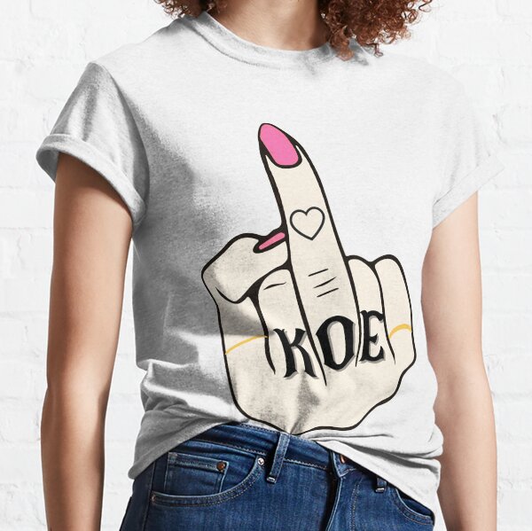 Day Gift For Koe Woman Middle Finger Gifts Music Fans Classic T