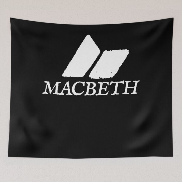 Artikelvorschau, Macbeth - Grunge-Logo wesentlich entworfen und verkauft von VictoriaZelko.