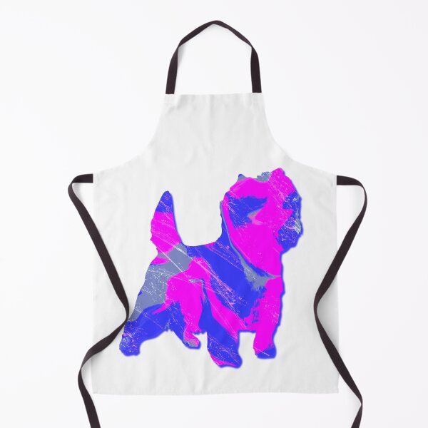 Artikelvorschau, Ich liebe mein Steinhaufen-Terrier-Hundeheißes Rosa-Silhouette entworfen und verkauft von AMSonArt.