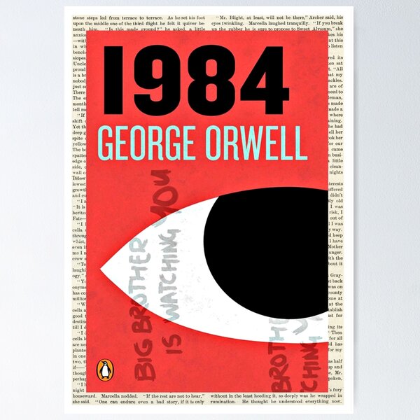 Item preview, 1984 by George Orwell designed and sold by booksnbobs.