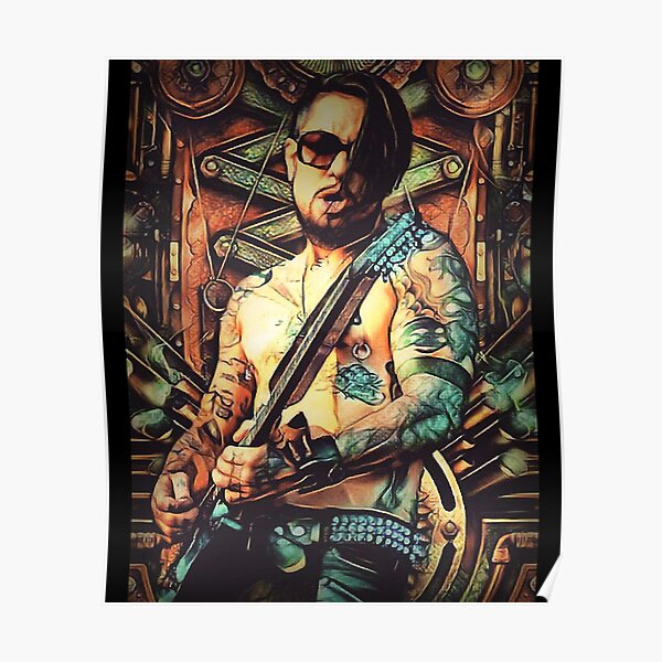 Dave Navarro LA DEATH (Lakers Variant) - Screen Printed Edition