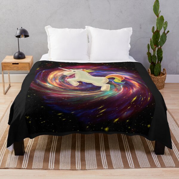 Item preview, Unicorn flying in the universe - funny quote designed and sold by Nature's Palette.