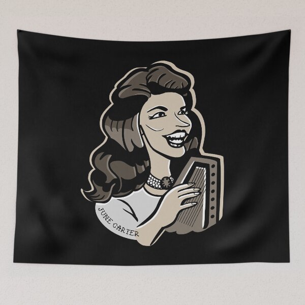 Item preview, People Call Me June Carter Cartoon Christmas designed and sold by Buckridge2016.