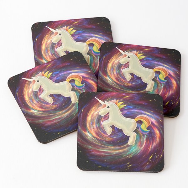 Item preview, Unicorn flying in the universe - funny quote designed and sold by Nature's Palette.