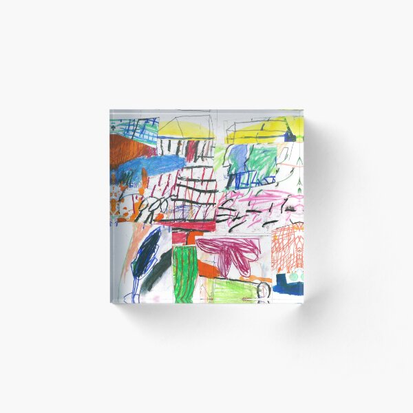 i luv Lucy Street Acrylic Block