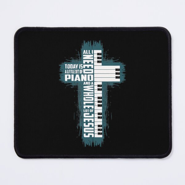 Item preview, Vintage Retro Music Faith God All I Need Today Is Jesus My Piano Rude And Funny Happy designed and sold by ReeseFeil1992.