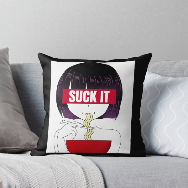Item preview, Kawaii Anime Girl Eating Japanese Ramen Noodles Classic . designed and sold by hronekefbren.