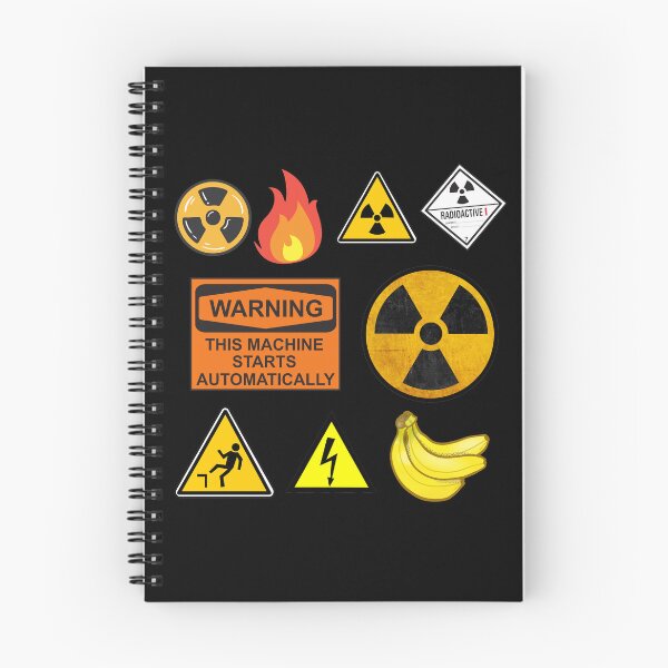 Item preview, Dangers and radioactive signs designed and sold by Mad-Boy.