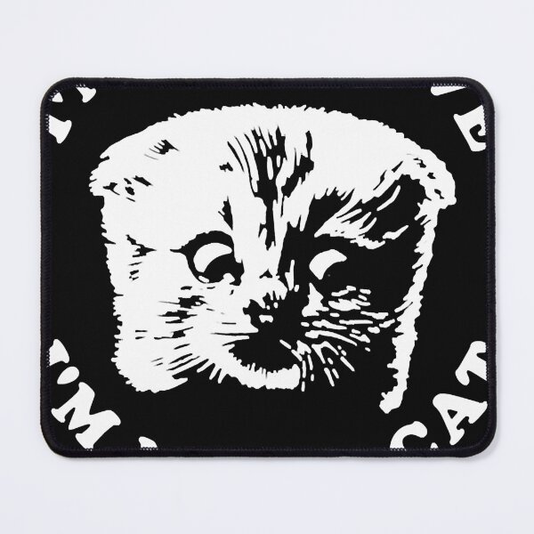 Item preview, I&x27;m Here Live I&x27;m Not A Cat Classic T-Shirt designed and sold by ChrisHalli.