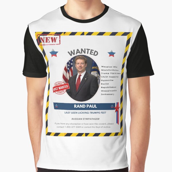 Artikel-Vorschau von Rand Paul, designt und verkauft von NakedspoonMedia.