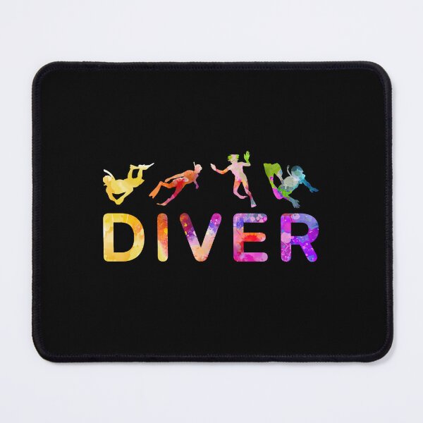 Item preview, Watercolor Sport Diver designed and sold by Chapman88.