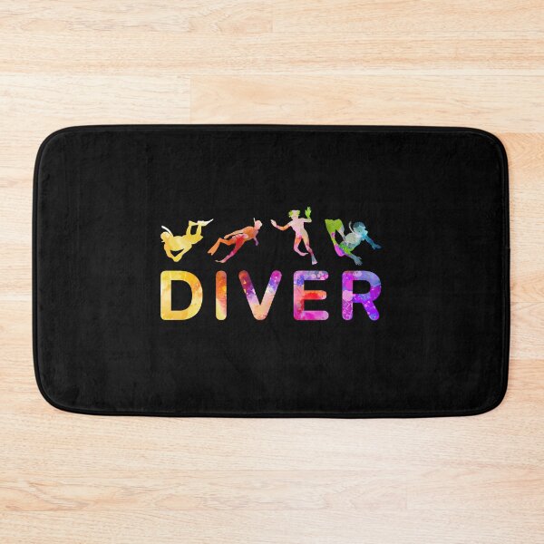 Item preview, Watercolor Sport Diver designed and sold by Chapman88.