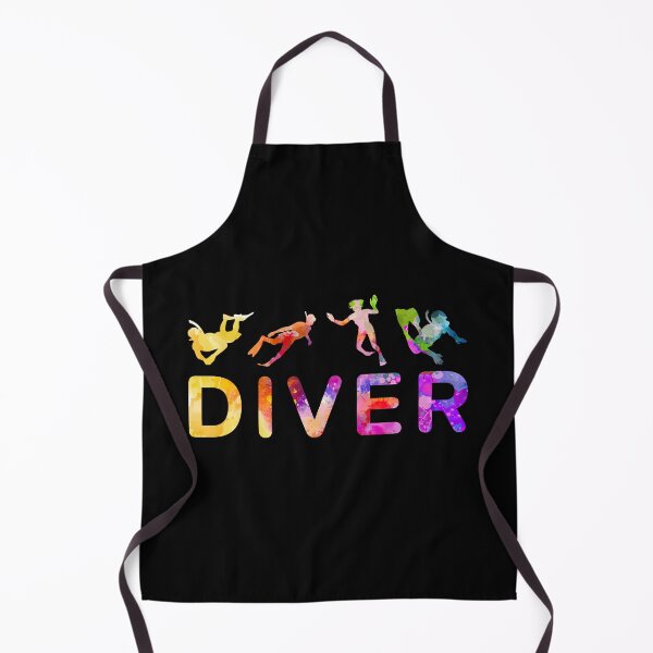 Item preview, Watercolor Sport Diver designed and sold by Chapman88.