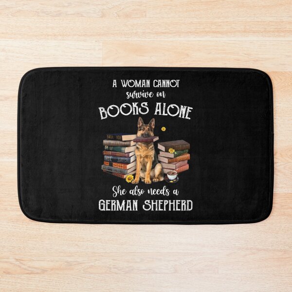 Item preview, Best German Shepherd Books Librarian Reading Girl Teacher Life Dog Lover designed and sold by adsmod.