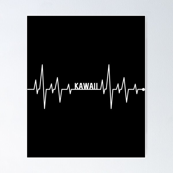 Item preview, Kawaii Anime Heartbeat Design Classic . designed and sold by hronekefbren.