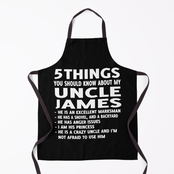 Item preview, For Men Women 5 Things You Should Know About My Uncle James To Little Monster designed and sold by Buckridge2016.