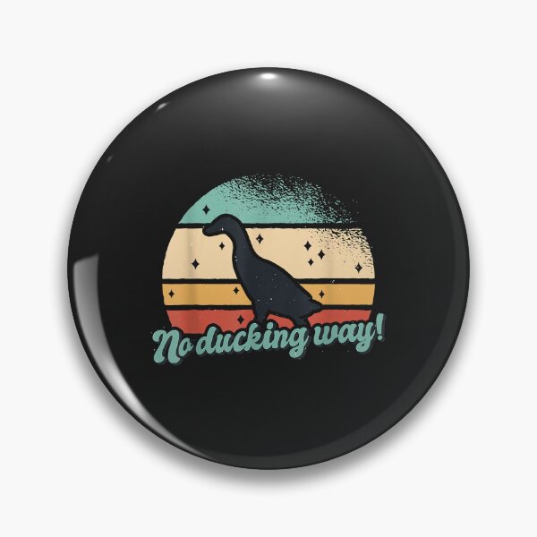 Item preview, Funny retro duck no ducking way designed and sold by DahlilaJo.