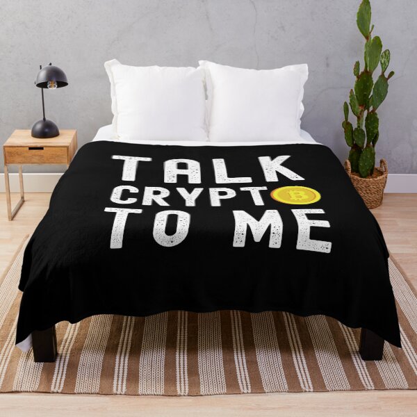 Item preview, Talk crypto to me - Funny cryptocurrency hodler designed and sold by pixxart.