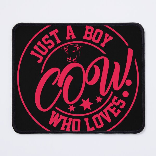 Item preview, Just a Boy Who Loves Cow designed and sold by Designhill-Pro.