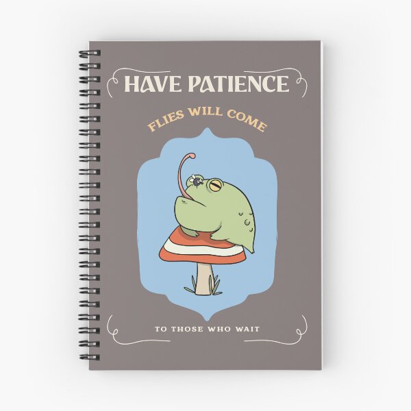 Item preview, Have Patience, Funny Frog Motivational Shirt designed and sold by WindsorTees.