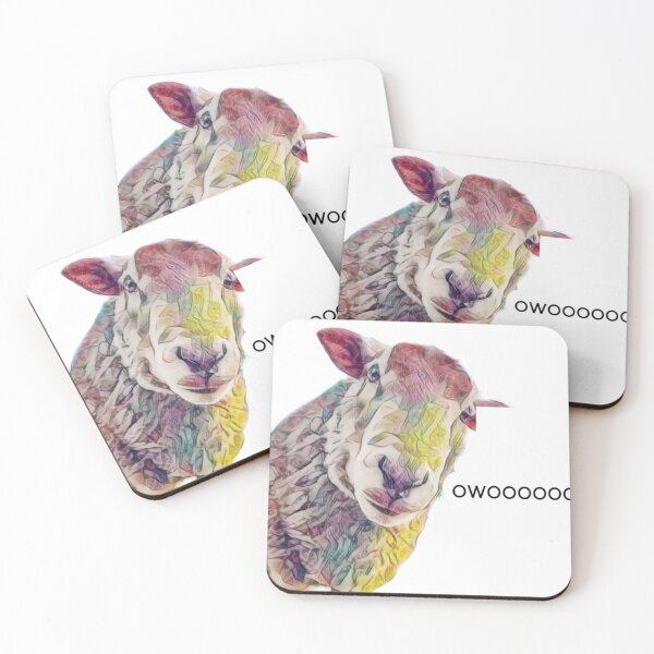 Item preview, a painted sheep with the inscription designed and sold by DanaIrik.