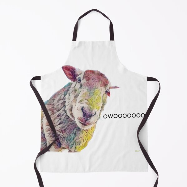 Item preview, a painted sheep with the inscription designed and sold by DanaIrik.