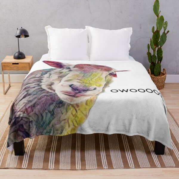 Item preview, a painted sheep with the inscription designed and sold by DanaIrik.