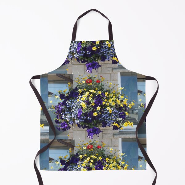 Item preview, Flowers in a Hanging Basket designed and sold by pinkal.