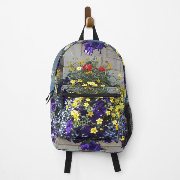 Item preview, Flowers in a Hanging Basket designed and sold by pinkal.