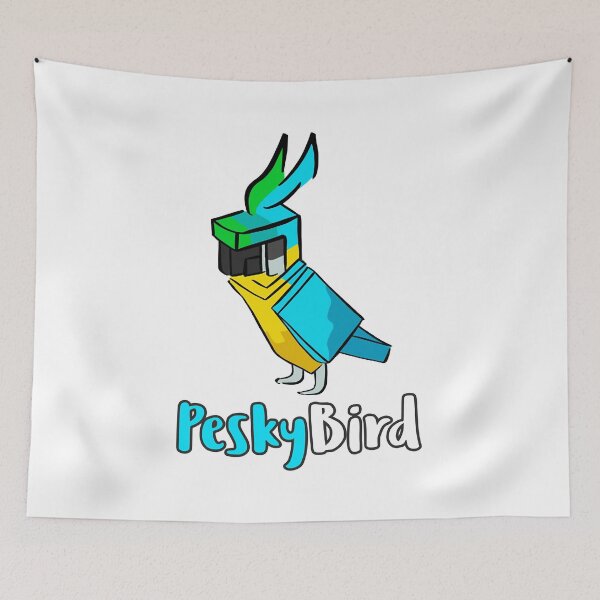 Item preview, Creation Play Management Server Strong Pesky Bird Aqua Gifts Music Fans designed and sold by CharlesRetired.