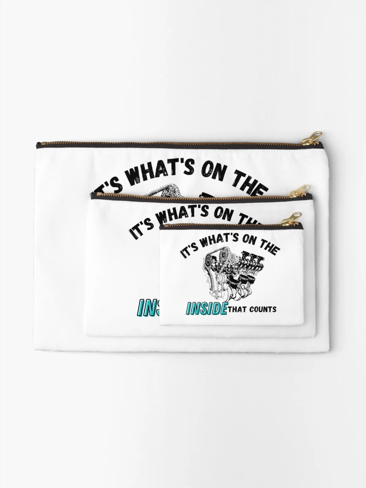Thumbnail 2 of 4, Zipper Pouch, Funny Engine Design designed and sold by CreativNode.