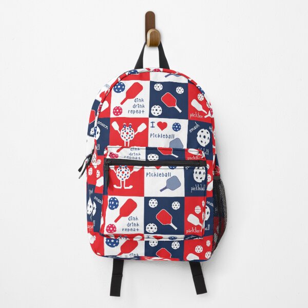 Item preview, Funny Pickleball Red-white-blue Pattern designed and sold by Mehwish.
