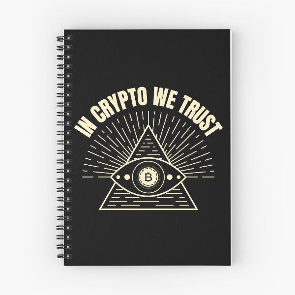 Item preview, In crypto we trust - Funny cryptocurrency hodler designed and sold by pixxart.