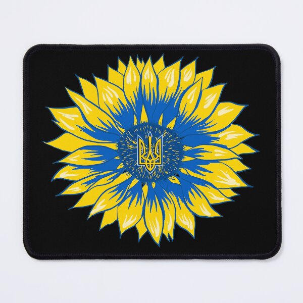 Item preview, Ukraine Sunflower Retro Floral Ukrainian Flag designed and sold by r-silver.