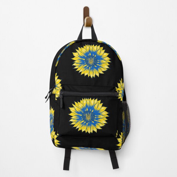 Item preview, Ukraine Sunflower Retro Floral Ukrainian Flag designed and sold by r-silver.