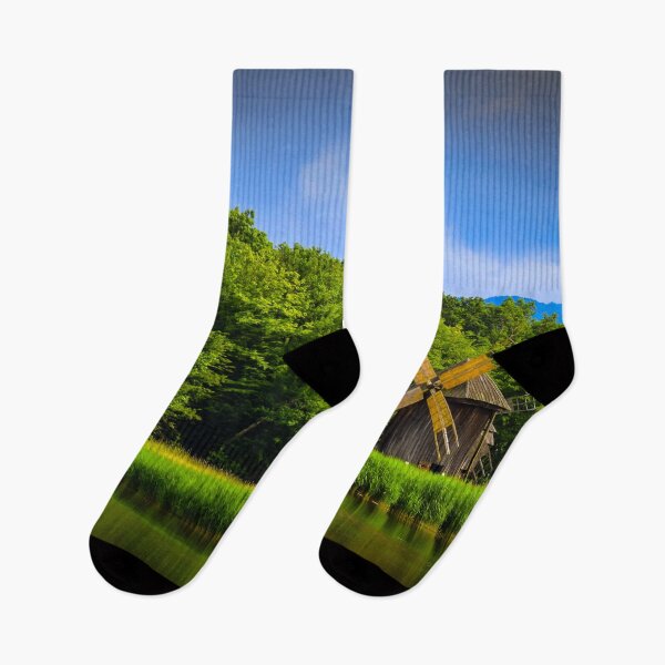 Item preview, Windmill in a beautifull spring day designed and sold by D/Art ⭐⭐⭐⭐⭐.