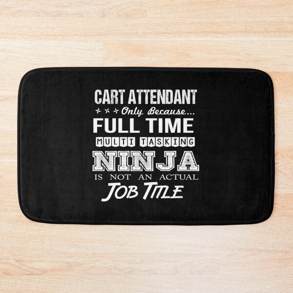Item preview, Cart Attendant T Shirt - Multitasking Ninja Job Gift Item Tee designed and sold by averiarnol.