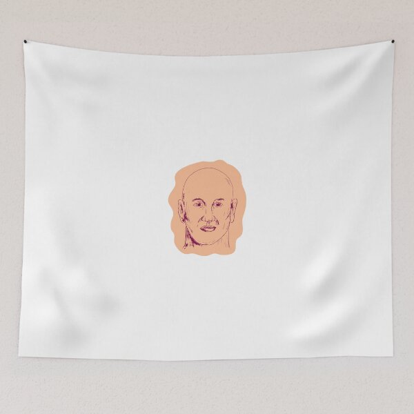 Item preview, Bald Caucasian Male Head Drawing designed and sold by patrimonio.