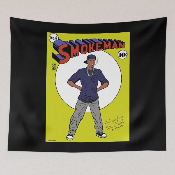 Item preview, Smokeman Poster designed and sold by cardnoicgoth.