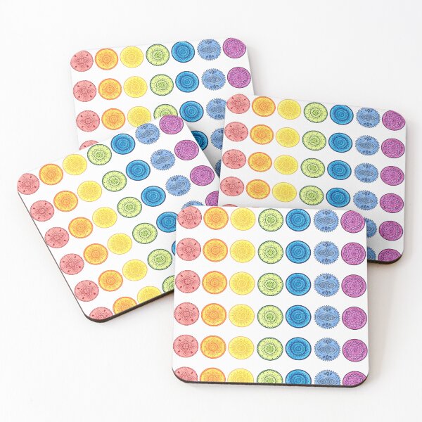 Item preview, Chakra mandalas horizontally designed and sold by Sandra  Steinke.