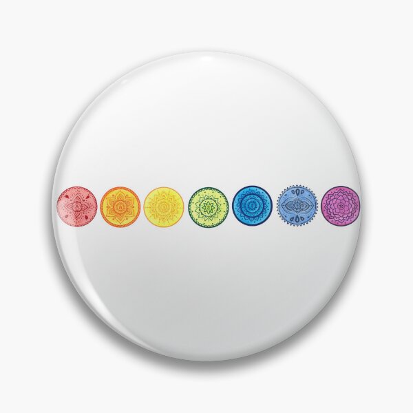 Item preview, Chakra mandalas horizontally designed and sold by Sandra  Steinke.