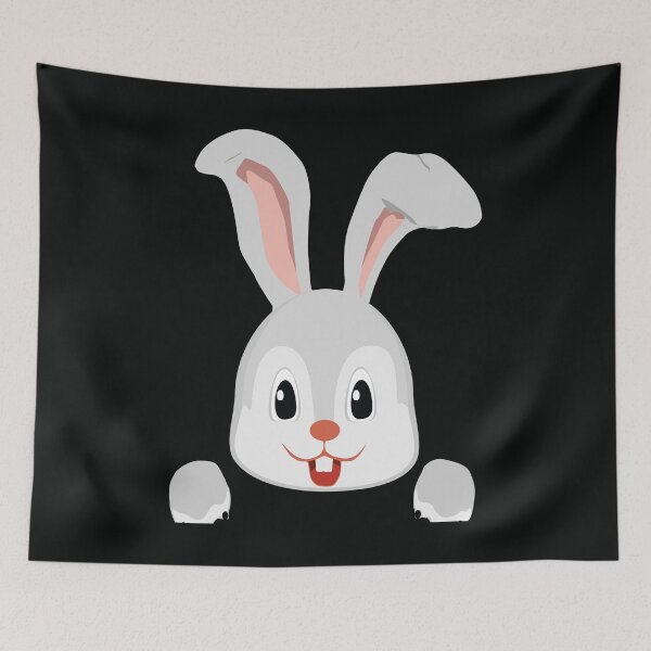 Item preview, Cute Rabbit | Happy Holidays | Easter Bunny designed and sold by Digital-Thought.