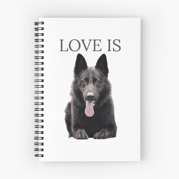 Item preview, Love Is Black German Shepherd Shepard Dog Mom Dad Love designed and sold by PerkinsAarav.