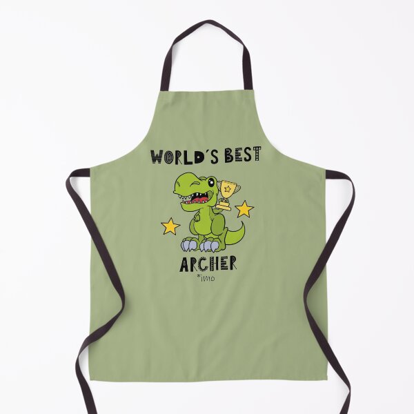Item preview, Archer, Archery, Worlds Best, Funny, Humor, Dinosaur, T Rex, Tyrannosaurus, Animal, World Greatest, Dino designed and sold by iHeartDinosaurs.