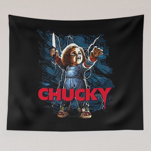 Item preview, Day Gift For Chucky Doll Vintage Poster designed and sold by MikeBins1998.