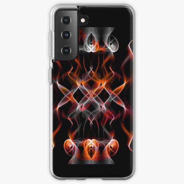Flaming Curls Samsung Galaxy Soft Case