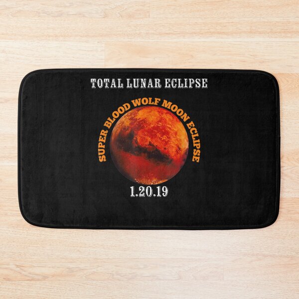 Item preview, Total Lunar Eclipse Super Blood Wolf Moon designed and sold by KuylerKnight.