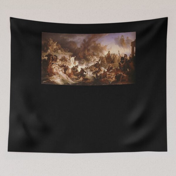 Item preview, Battle of Salamis painting  designed and sold by lenawlseysx.
