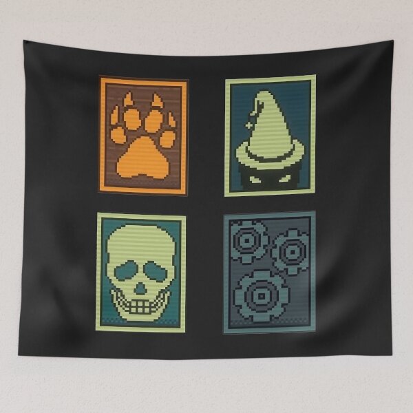 Item preview, Inscryption Psychological Horror Card Categories Game Halloween Scary Spooky Dark Escape-room Puzzle designed and sold by DahlilaJo.
